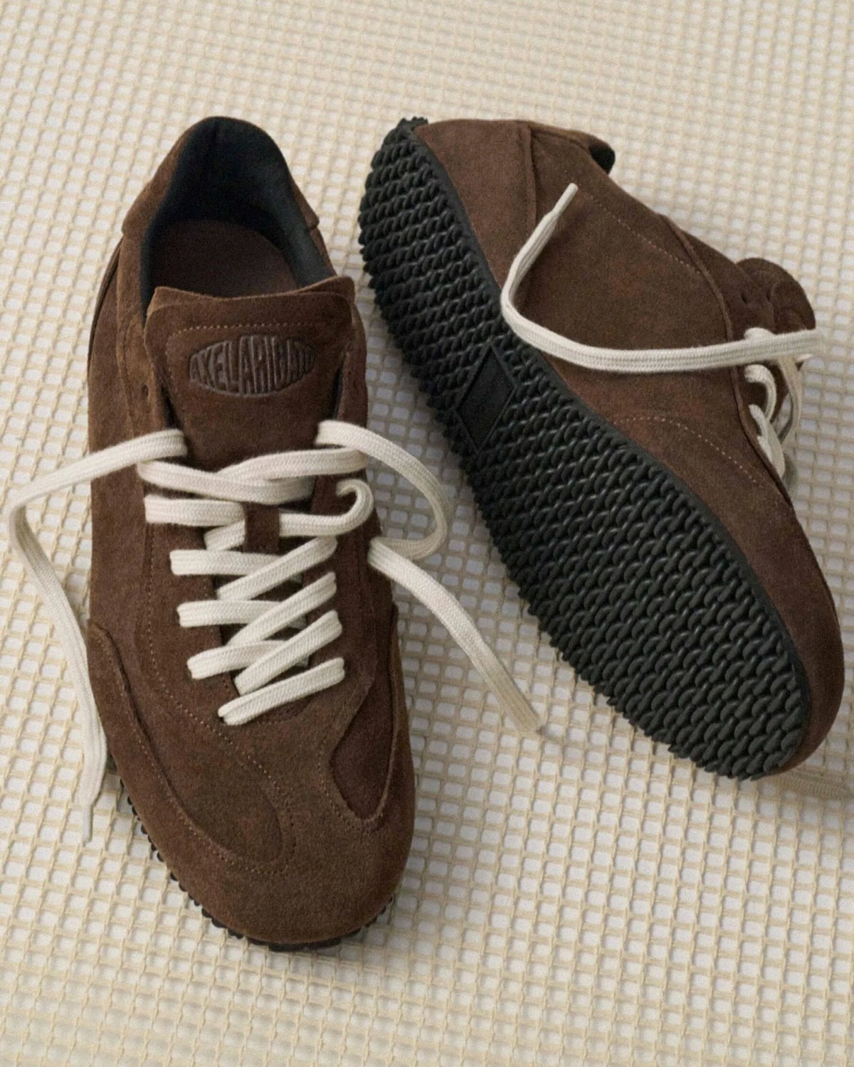 Axel Arigato suede sneaker, pair.
