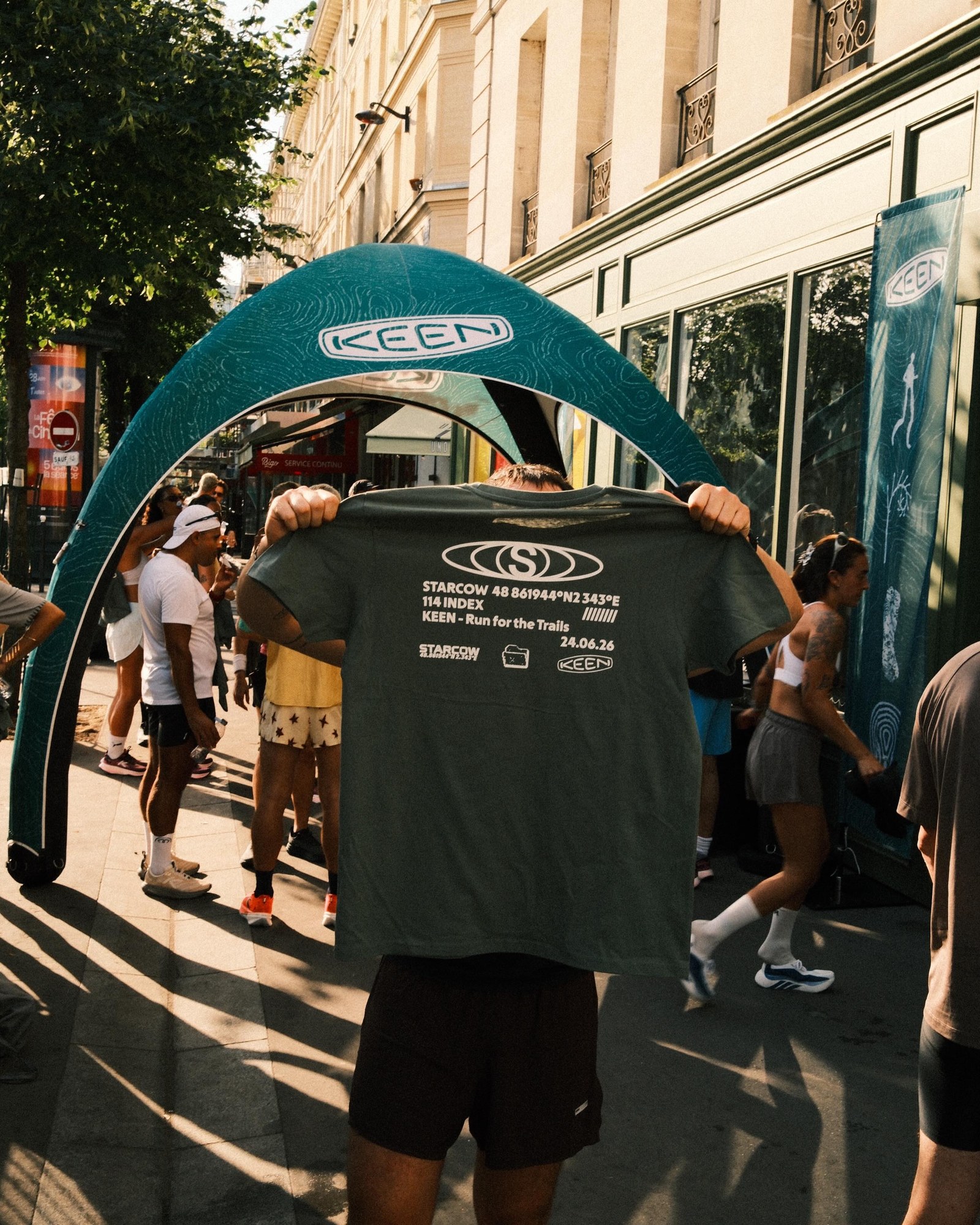 The Run for the Trails tee.