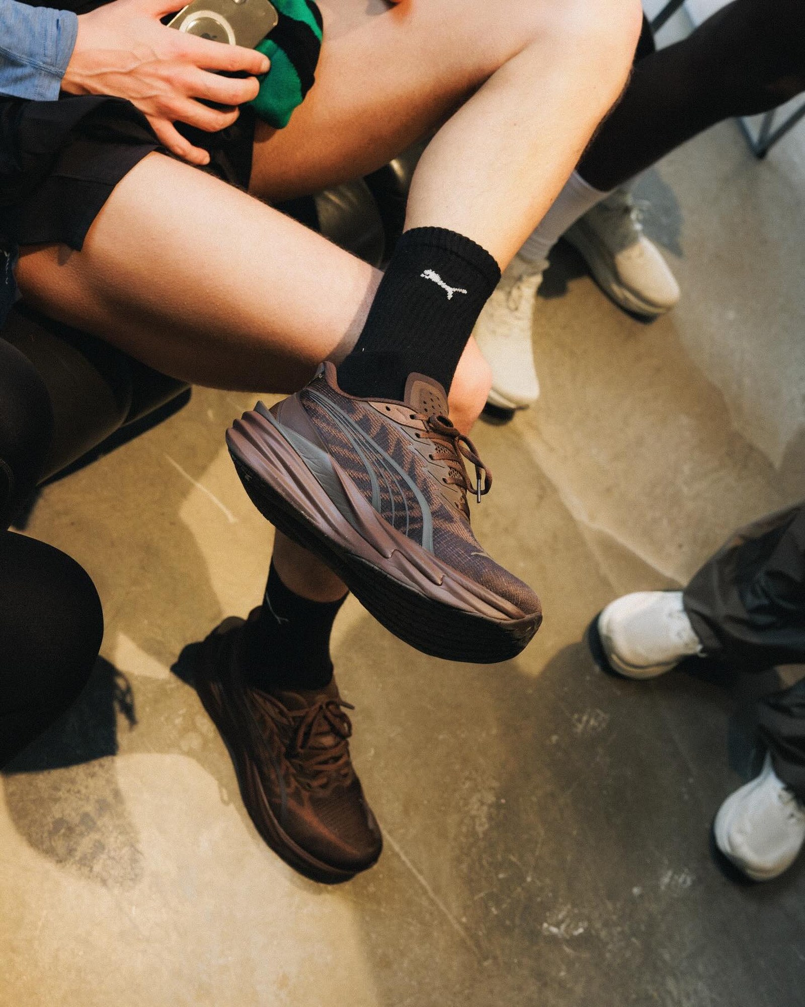 The running community at Bastille.