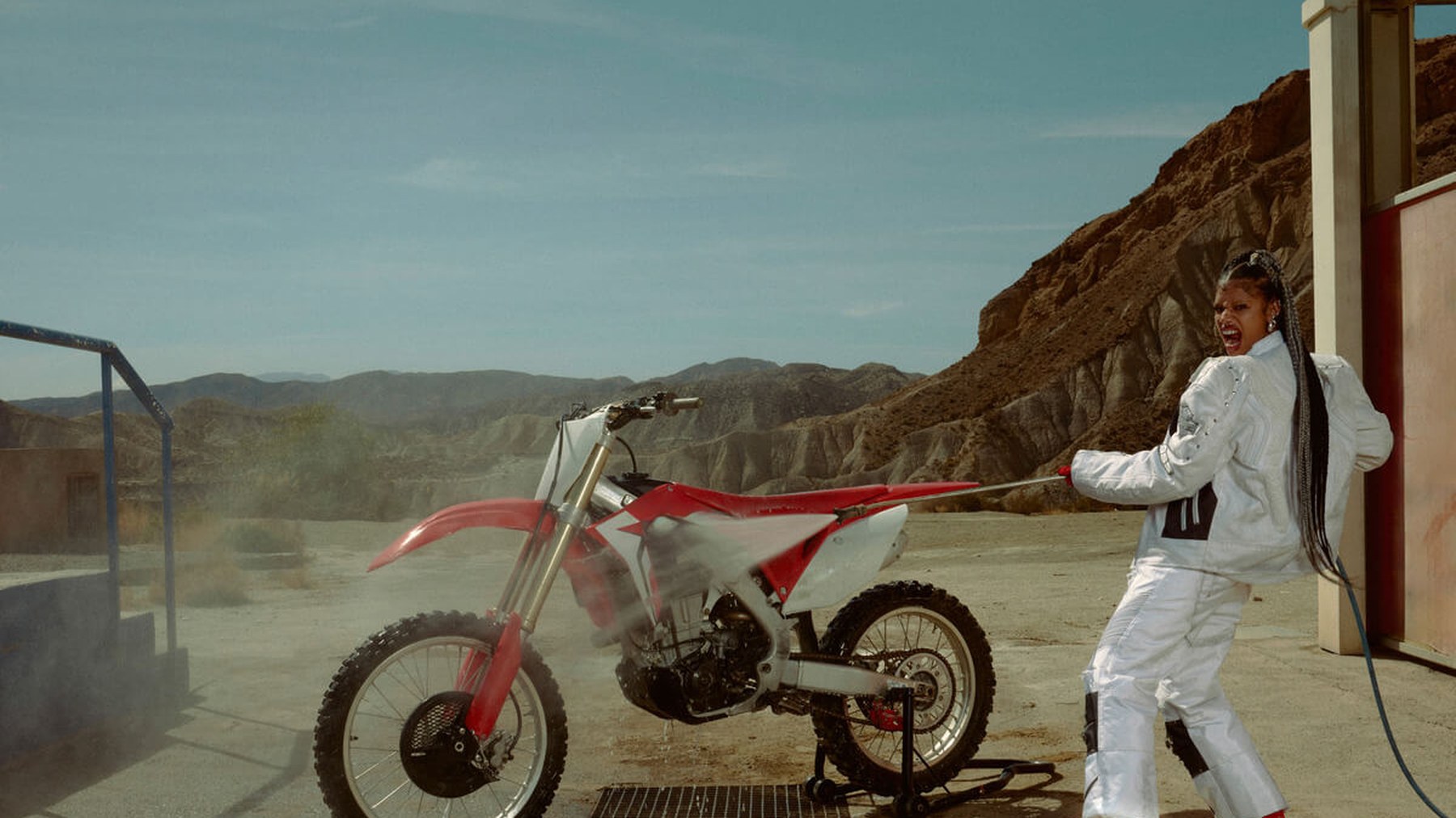 PUMA Speedcat OG campaign, desert.