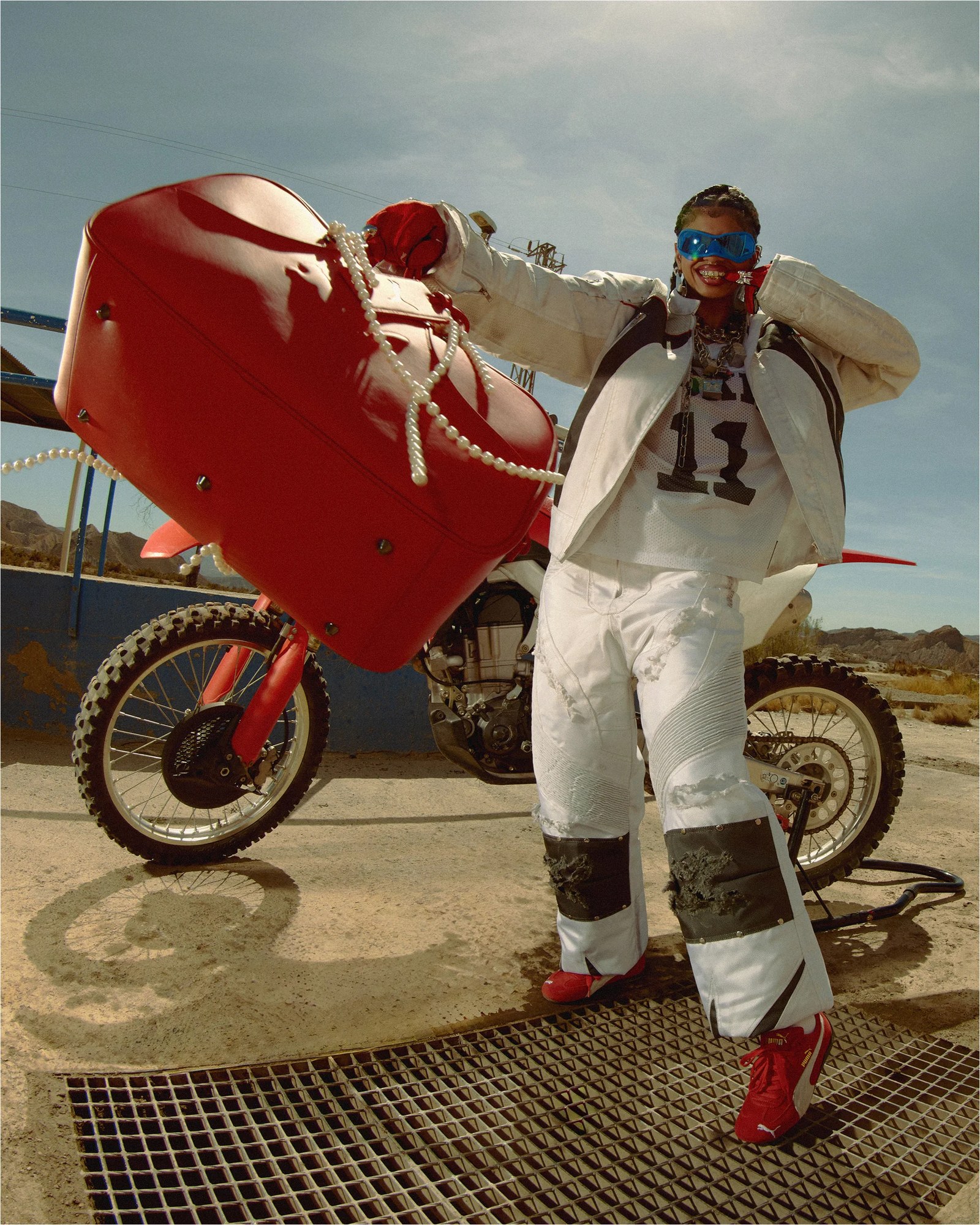 Speedcat OG campaign, moto look.