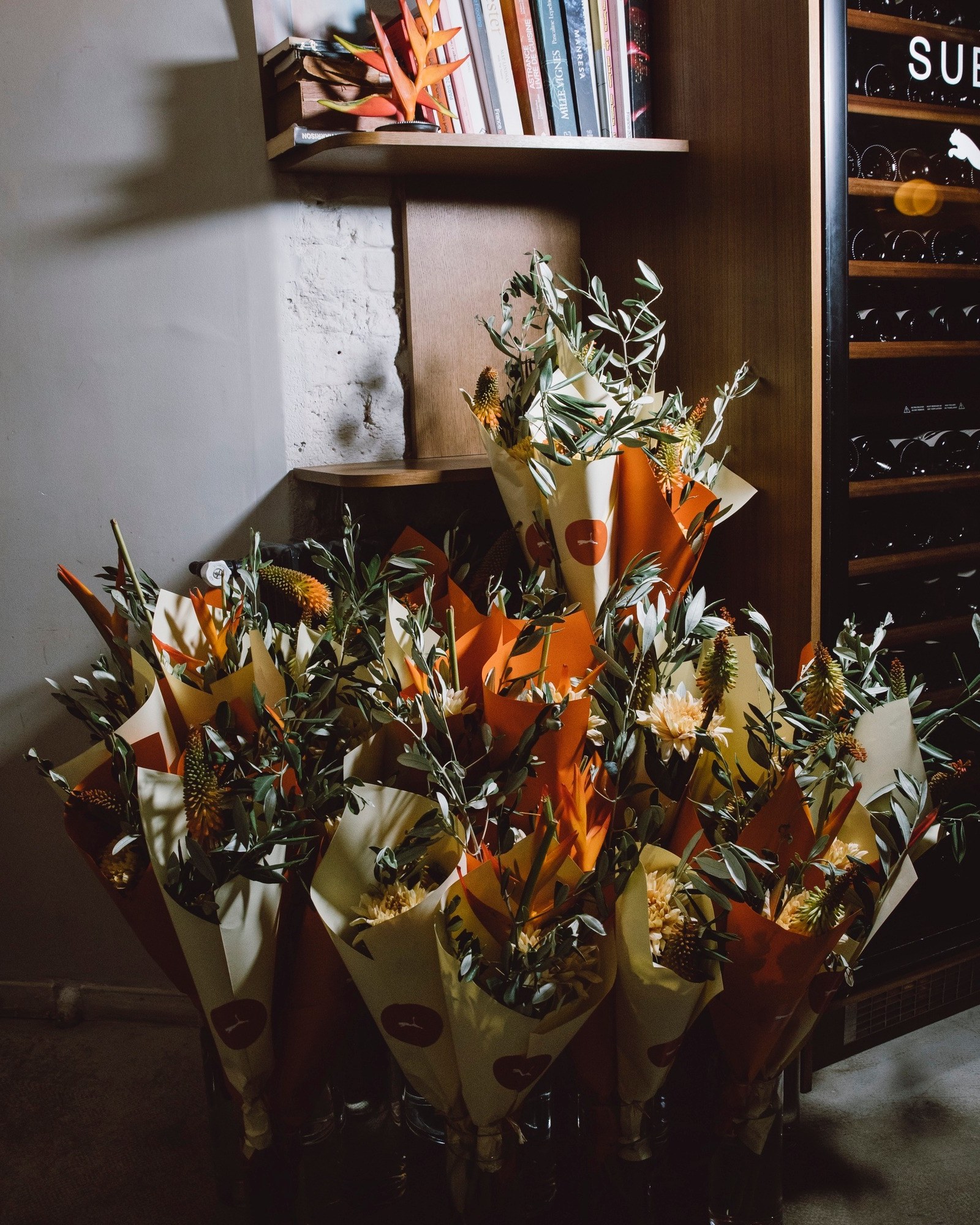 PUMA-wrapped flowers by Studio Ortie.