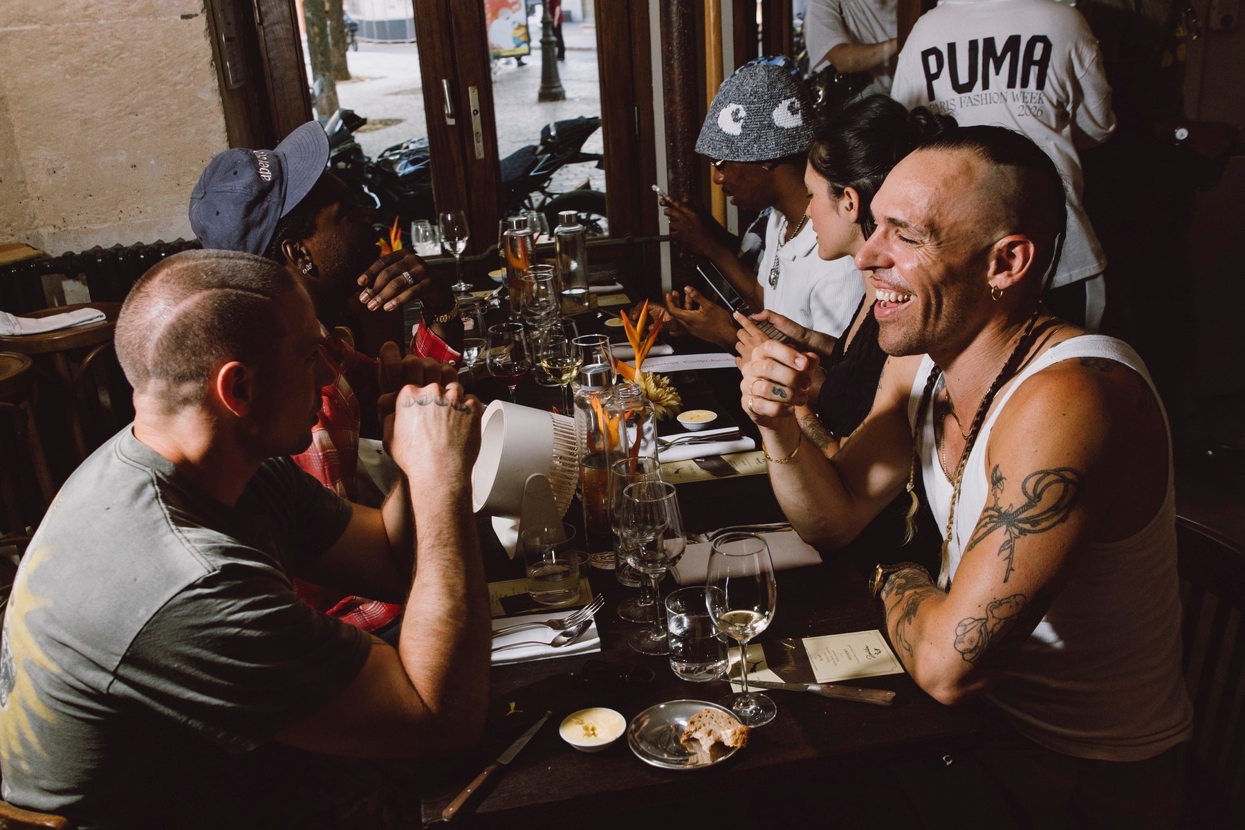 PUMA SUEDE friends & family dinner, Paris.